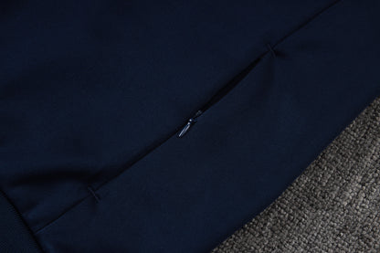 2026 Germany Navy Blue Full Zip Training Suit Adults Or Children