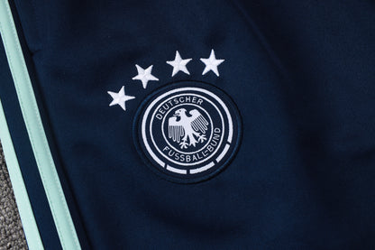 2026 Germany Navy Blue Full Zip Training Suit Adults Or Children