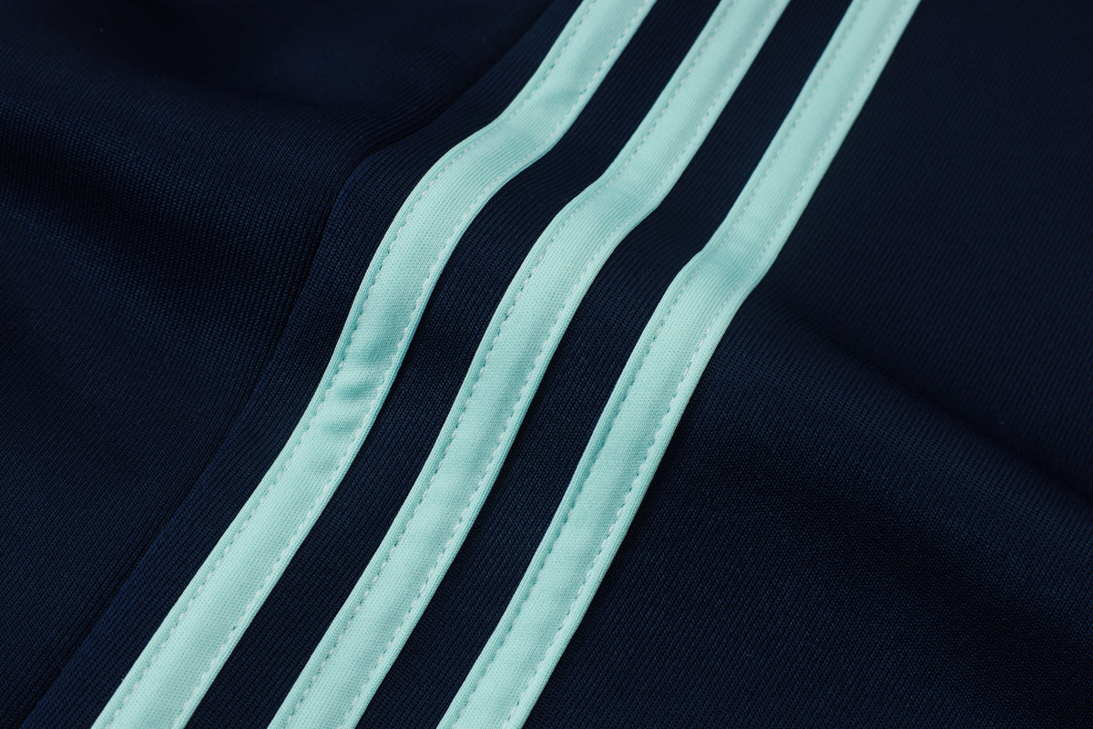 2026 Germany Navy Blue Full Zip Training Suit Adults Or Children