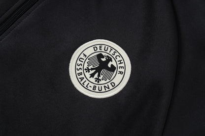 2026 Germany Dark Grey Full Zip Training Suit Adults Or Children