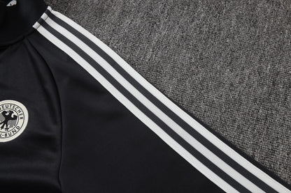 2026 Germany Dark Grey Full Zip Training Suit Adults Or Children