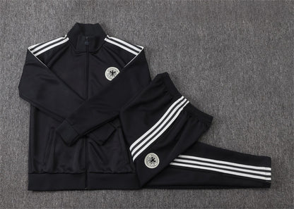2026 Germany Dark Grey Full Zip Training Suit Adults Or Children
