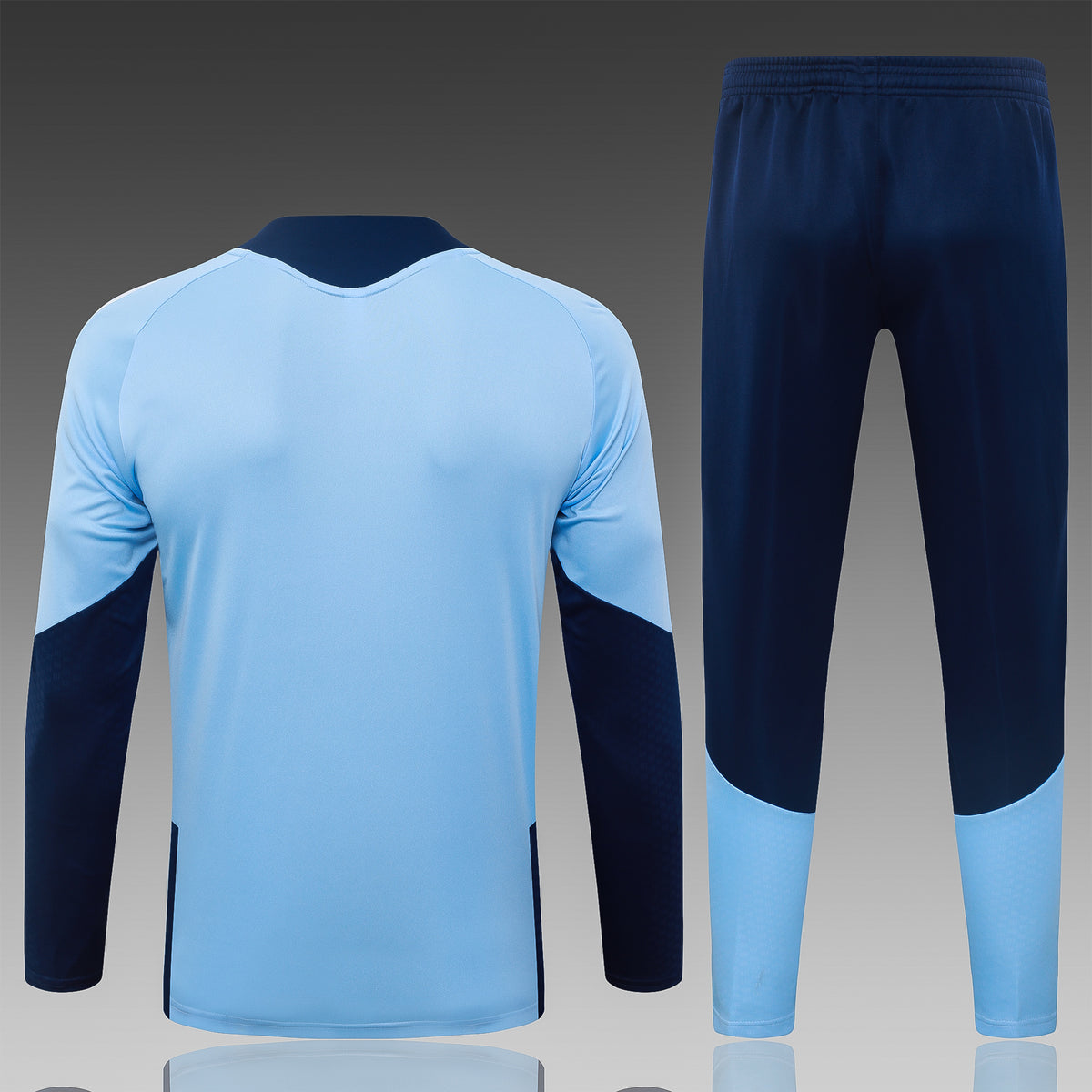2026-27 Ajax Light Blue Half Zip Training Suit Adults Or Children
