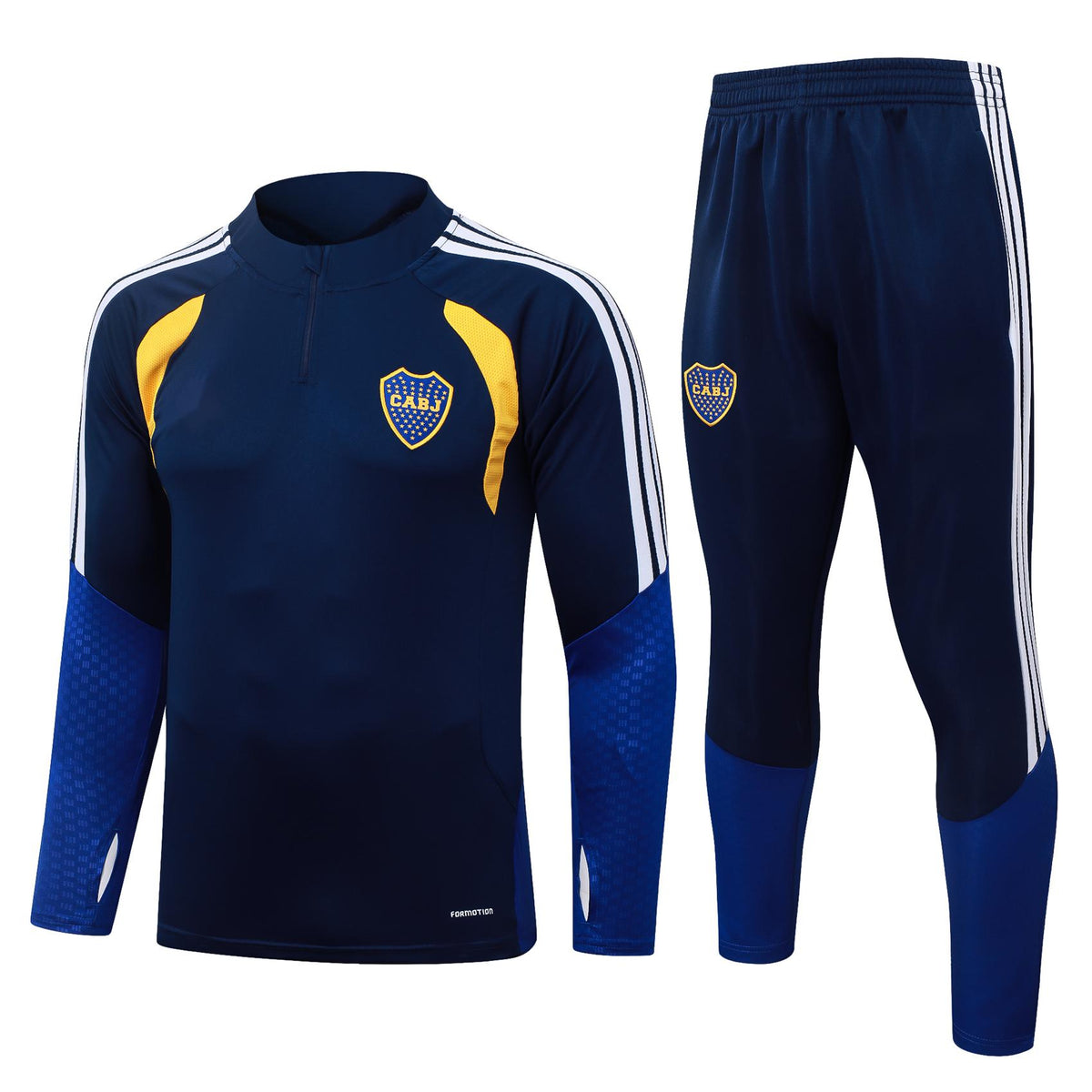 2026-27 Boca Juniors Blue Half Zip Training Suit Adults Or Children