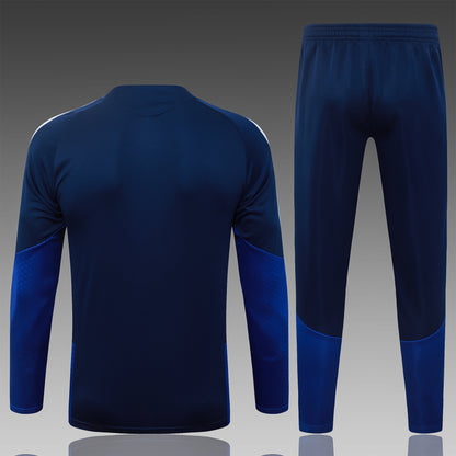 2026-27 Boca Juniors Blue Half Zip Training Suit Adults Or Children