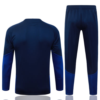 2026-27 Boca Juniors Blue Half Zip Training Suit Adults Or Children
