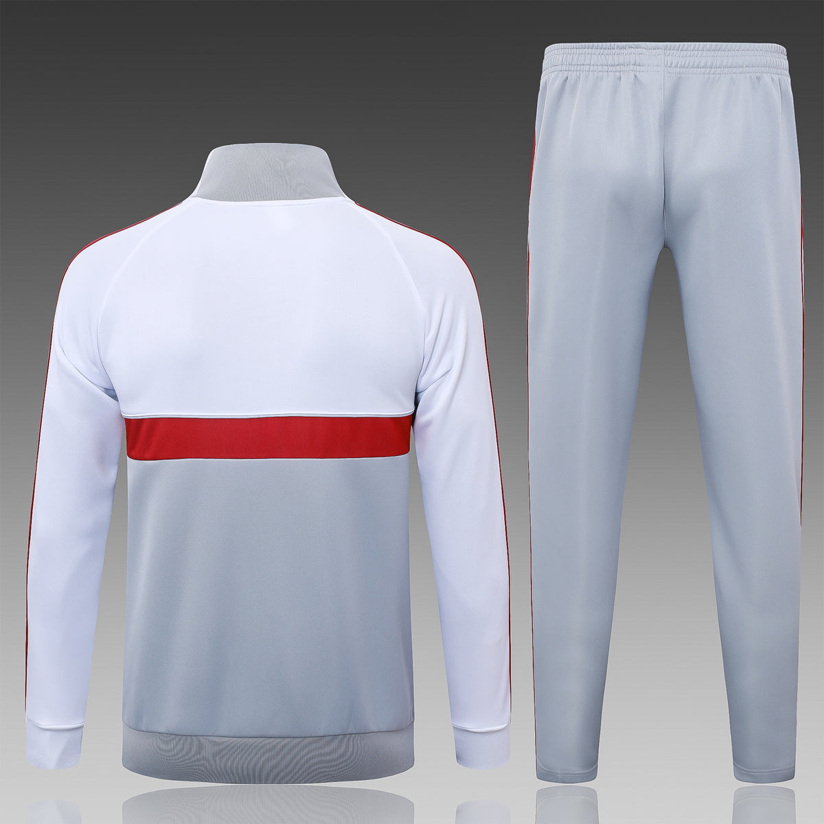 2026-27 Liverpool Grey White Full Zip Training Suit Adults Or Children