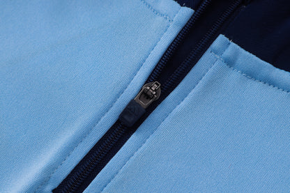 2026-27 Ajax Light Blue Half Zip Training Suit Adults Or Children