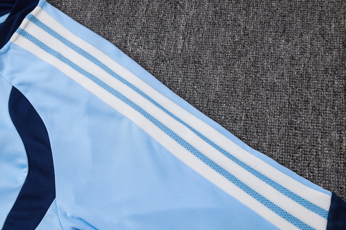 2026-27 Ajax Light Blue Half Zip Training Suit Adults Or Children
