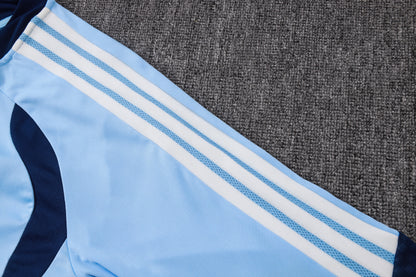 2026-27 Ajax Light Blue Half Zip Training Suit Adults Or Children