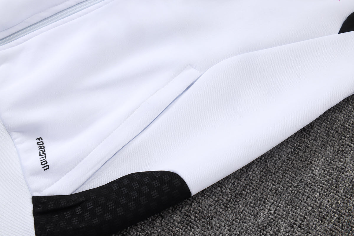 2026-27 Liverpool White Full Zip Training Suit Adults Or Children