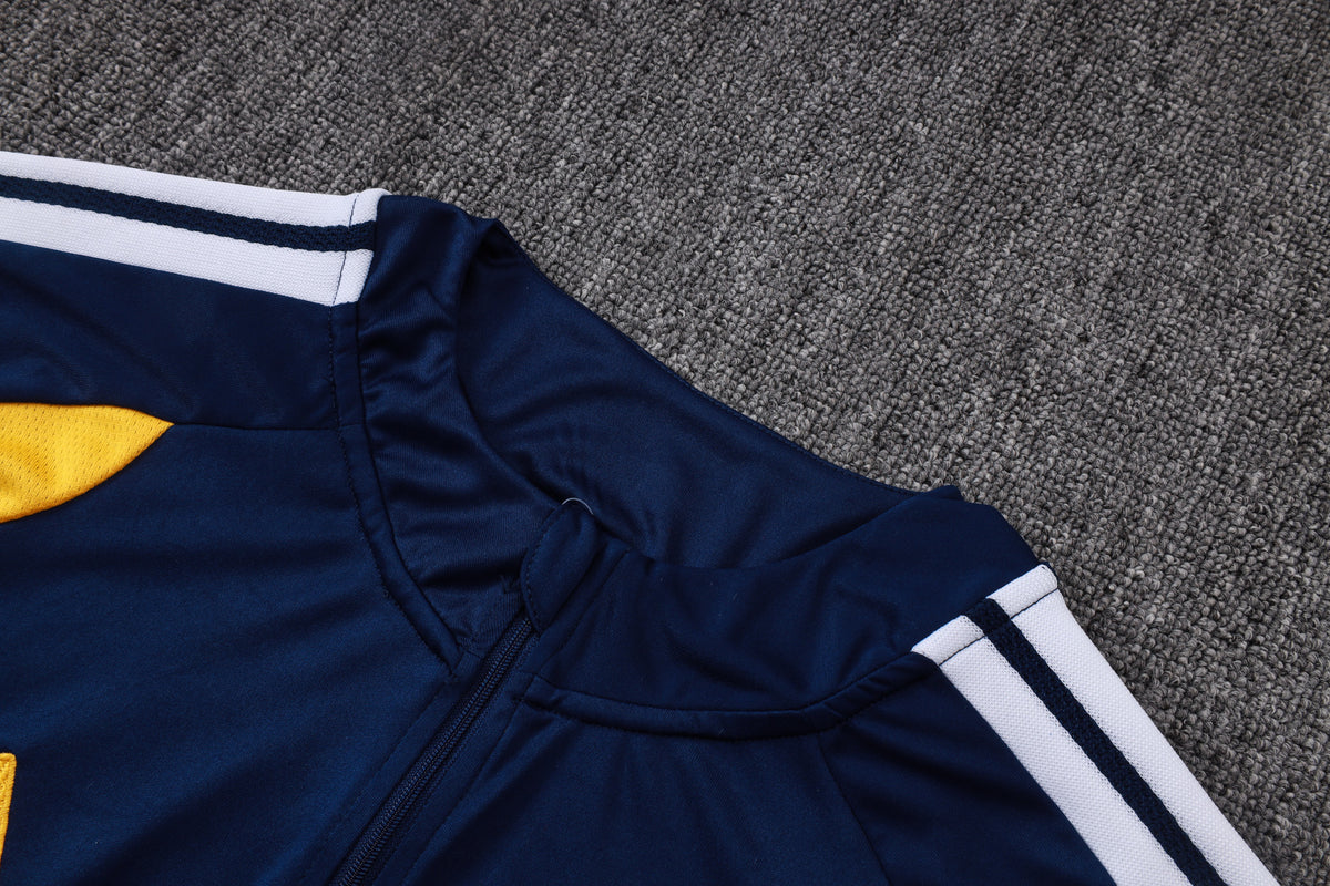 2026-27 Boca Juniors Blue Half Zip Training Suit Adults Or Children