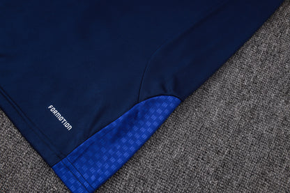 2026-27 Boca Juniors Blue Half Zip Training Suit Adults Or Children