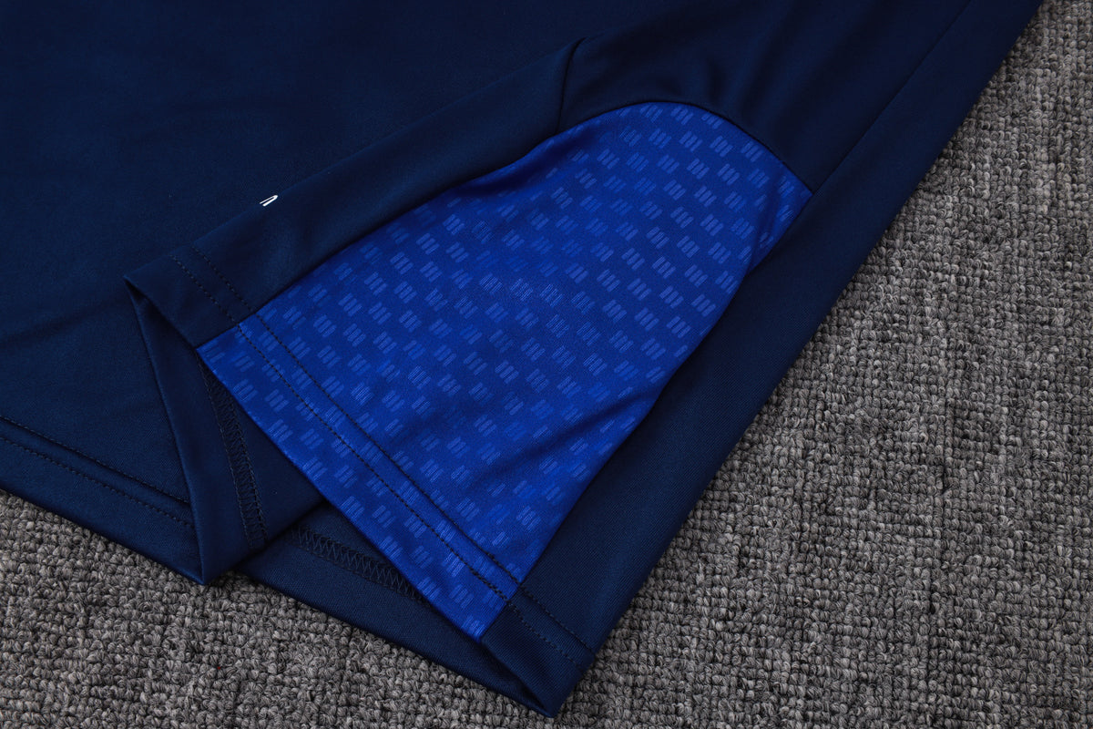 2026-27 Boca Juniors Blue Half Zip Training Suit Adults Or Children