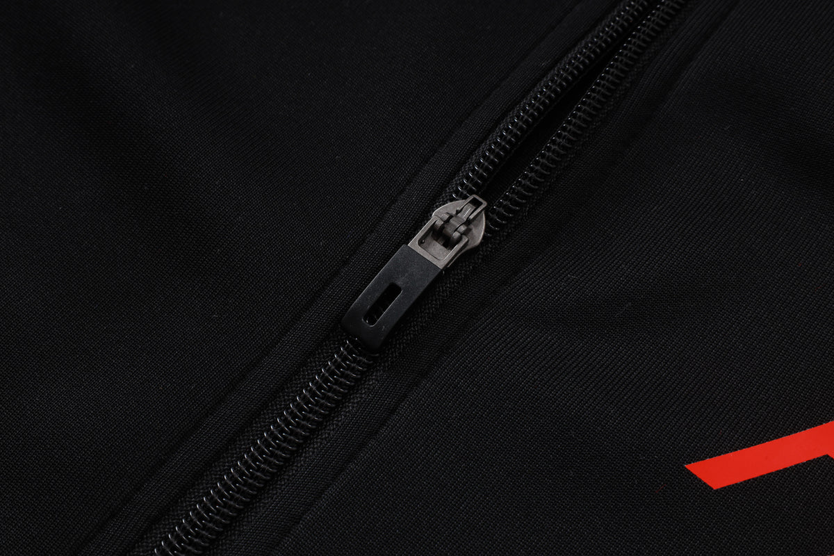 2026-27 Liverpool Black Full Zip Training Suit Adults Or Children