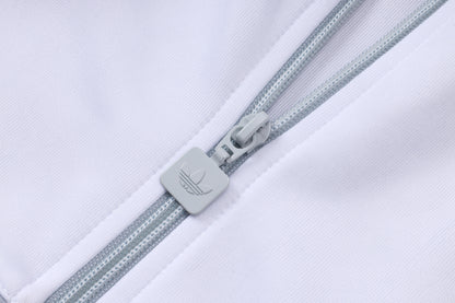 2026-27 Liverpool Grey White Full Zip Training Suit Adults Or Children