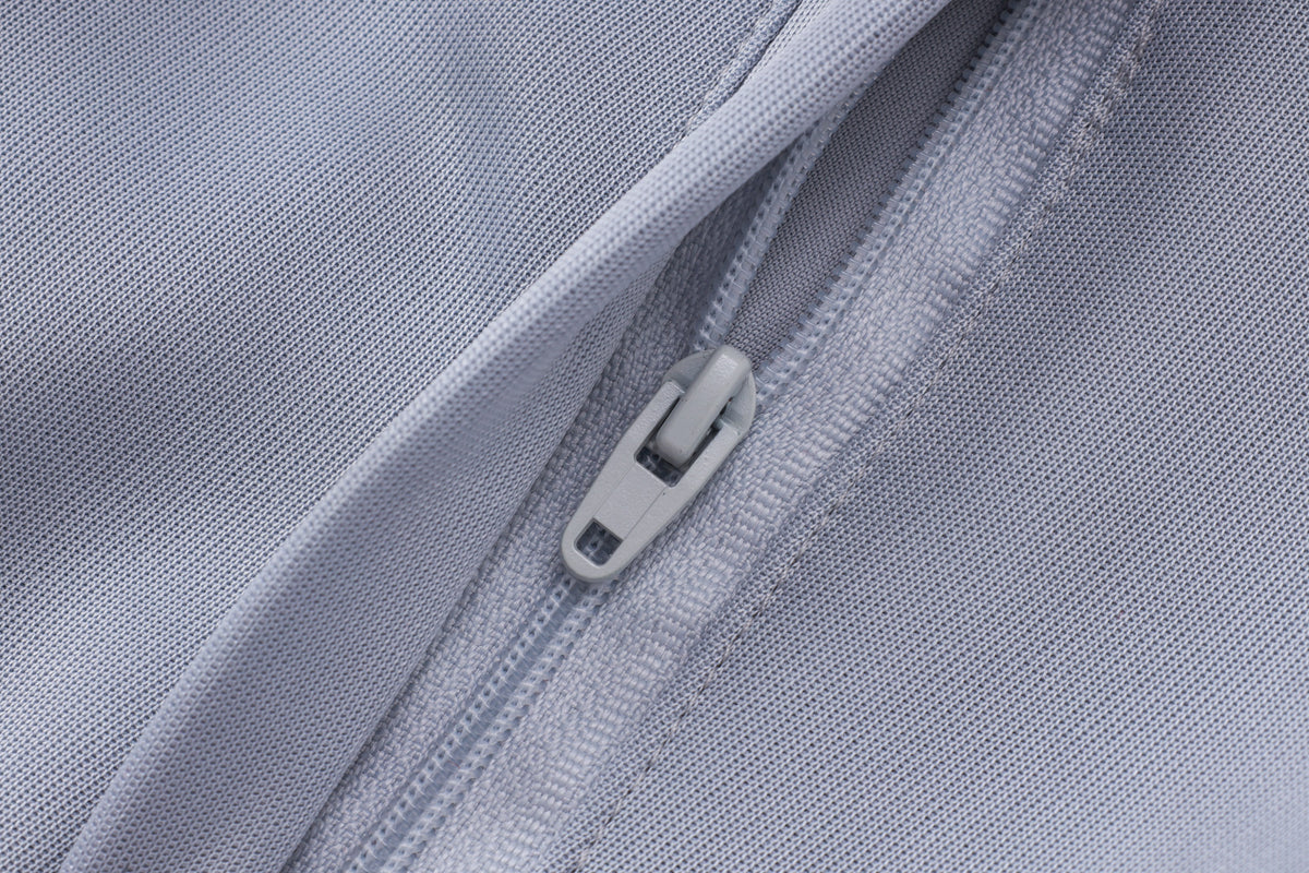 2026-27 Liverpool Grey White Full Zip Training Suit Adults Or Children