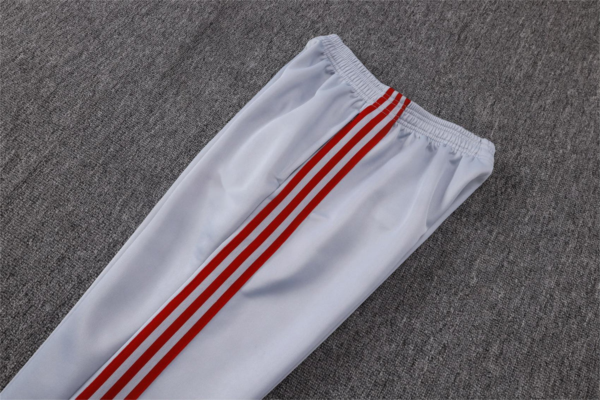 2026-27 Liverpool Grey White Full Zip Training Suit Adults Or Children