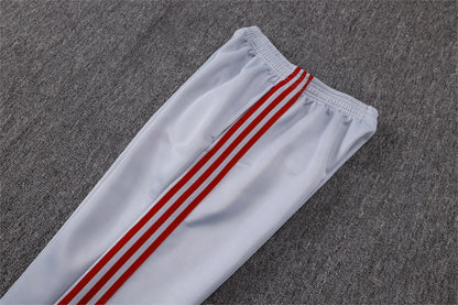 2026-27 Liverpool Grey White Full Zip Training Suit Adults Or Children