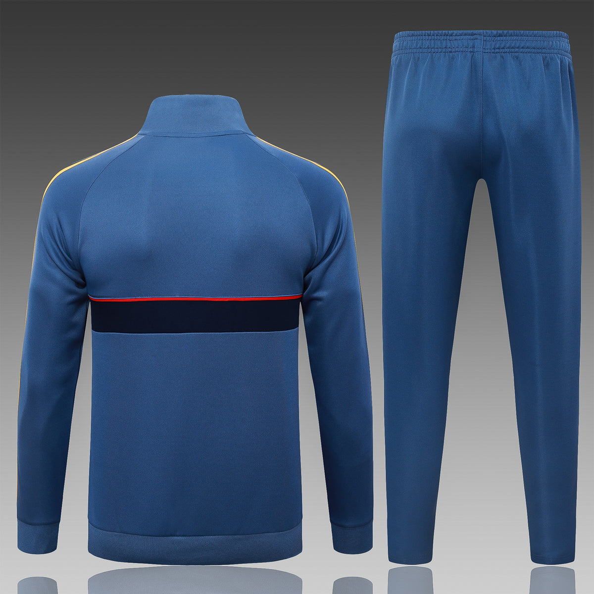 2026-27 Arsenal Mid Blue Full Zip Training Suit Adults Or Children