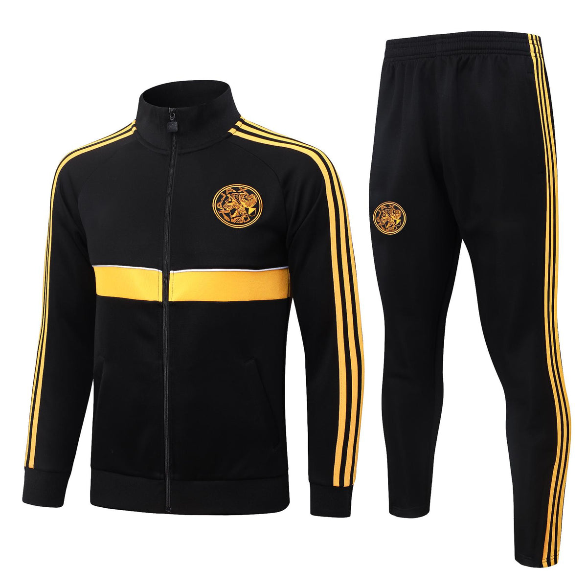 2026-27 Ajax Black Full Zip Training Suit Adults Or Children