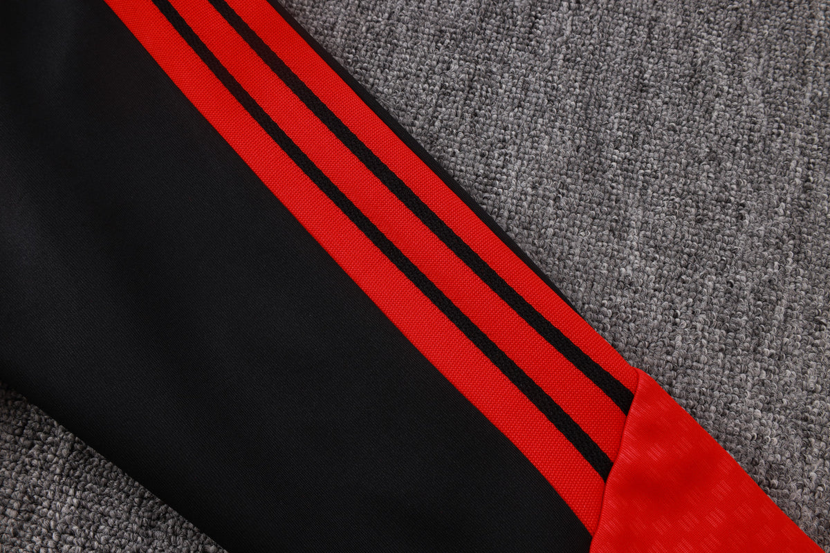 2026-27 Manchester United Black Red Full Zip Training Suit Adults or Children