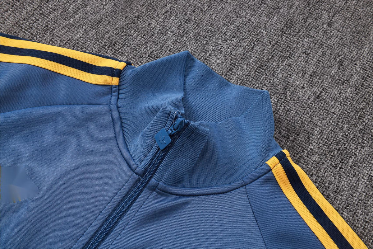 2026-27 Arsenal Mid Blue Full Zip Training Suit Adults Or Children