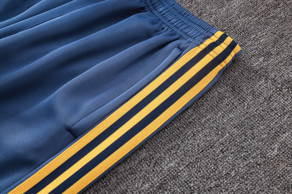 2026-27 Arsenal Mid Blue Full Zip Training Suit Adults Or Children