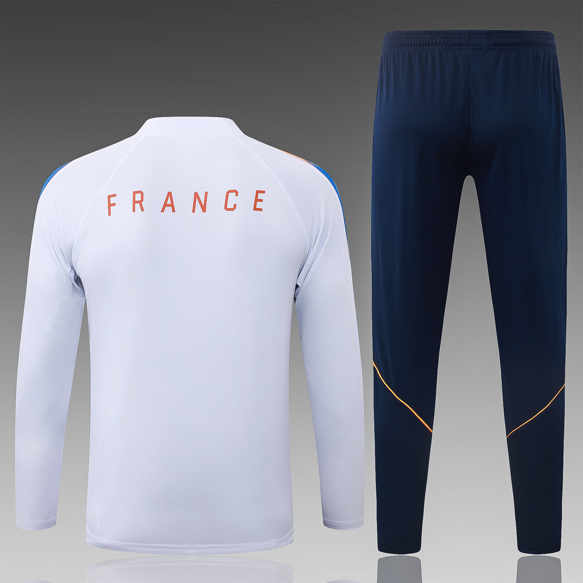 2026 France White Half Zip Training Suit Adults Or Children