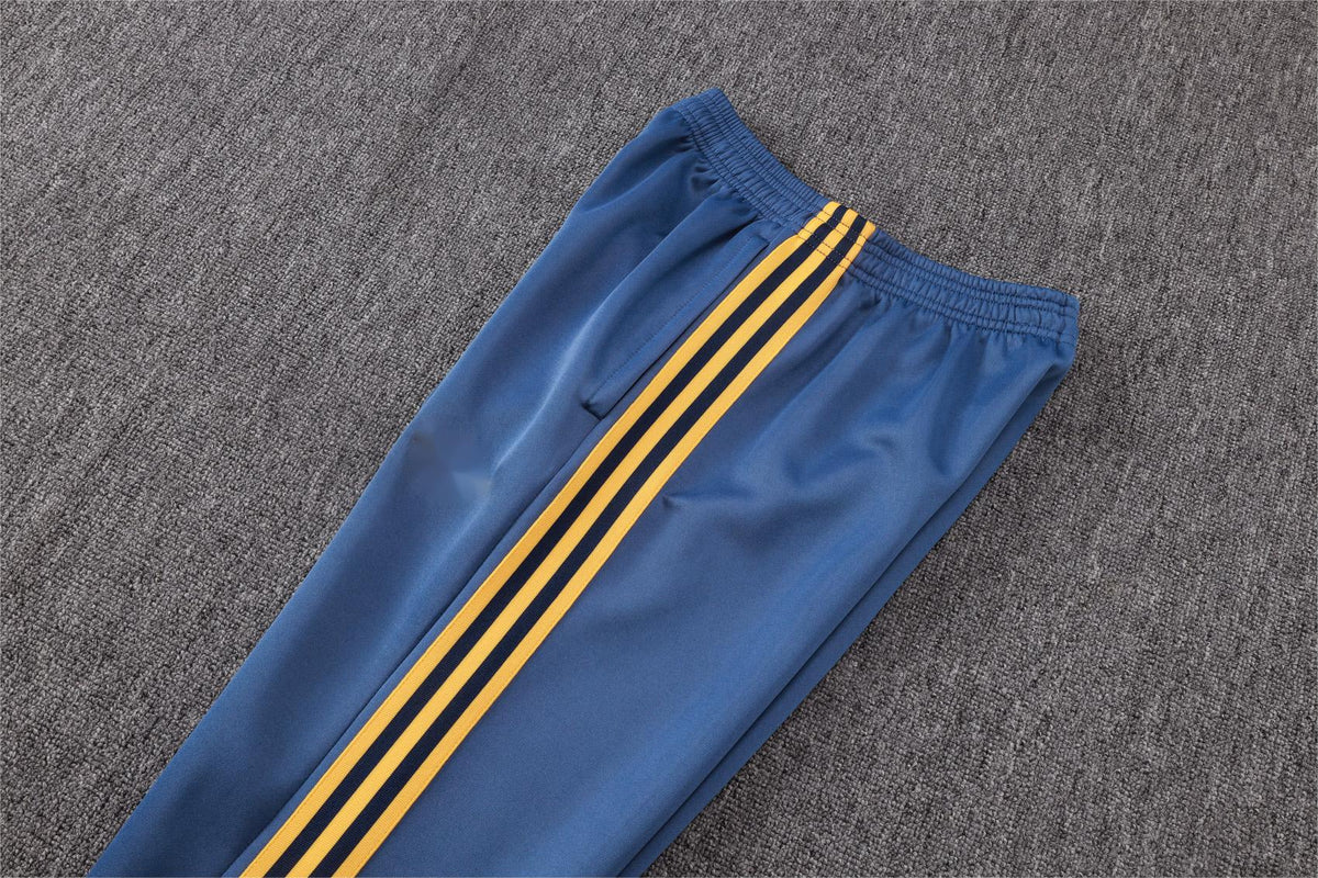 2026-27 Arsenal Mid Blue Full Zip Training Suit Adults Or Children