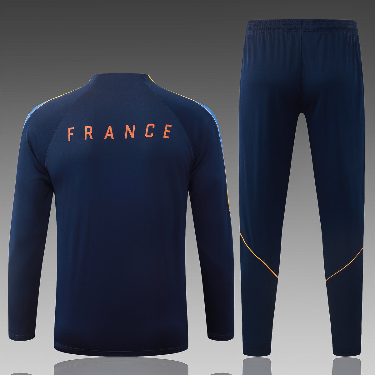 2026 France Blue Half Zip Training Suit Adults Or Children