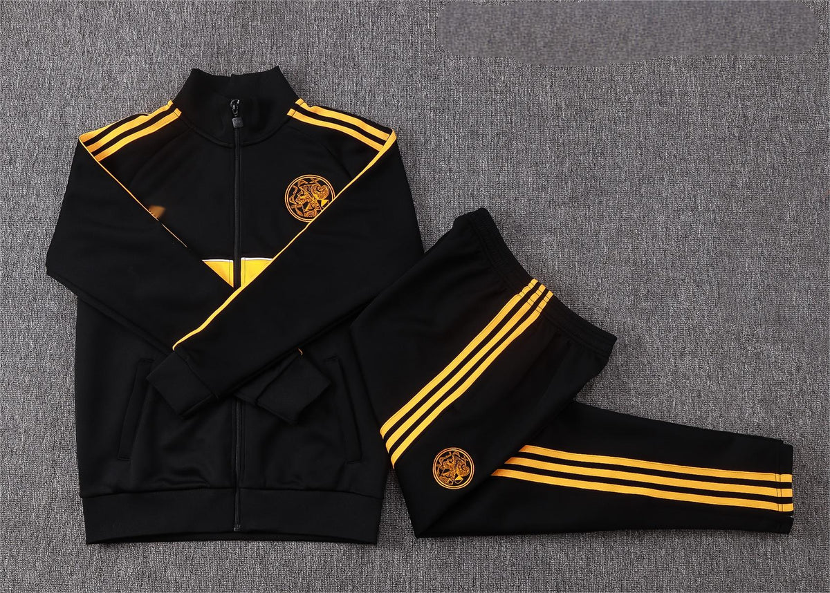 2026-27 Ajax Black Full Zip Training Suit Adults Or Children