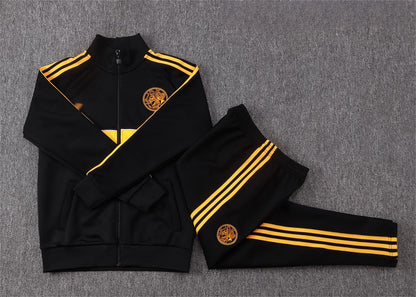 2026-27 Ajax Black Full Zip Training Suit Adults Or Children