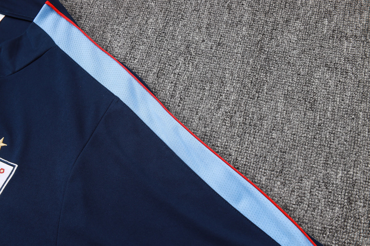 2026 England Deep Blue Half Zip Training Suit Adults Or Children
