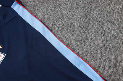 2026 England Deep Blue Half Zip Training Suit Adults Or Children
