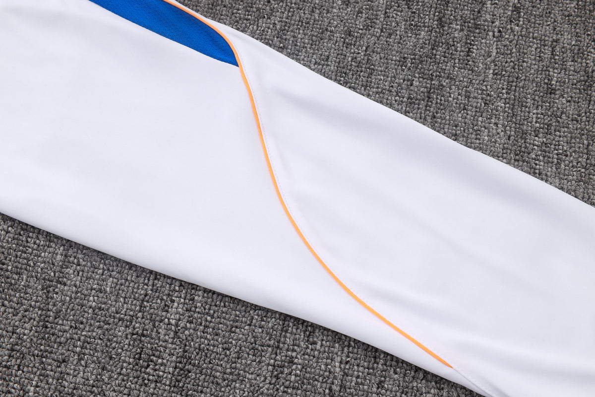 2026 France White Half Zip Training Suit Adults Or Children