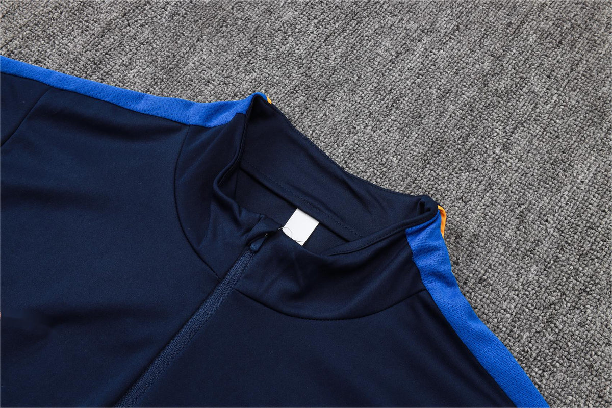 2026 France Blue Half Zip Training Suit Adults Or Children