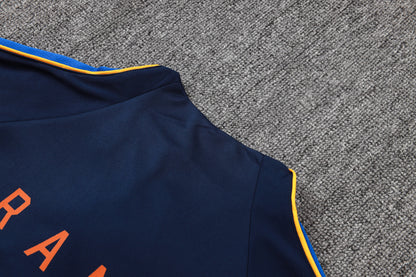 2026 France Blue Half Zip Training Suit Adults Or Children