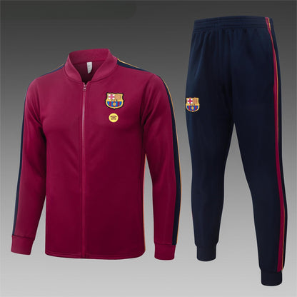 2026-27 Barcelona Jujube Full Zip Training Suit Adults Or Children