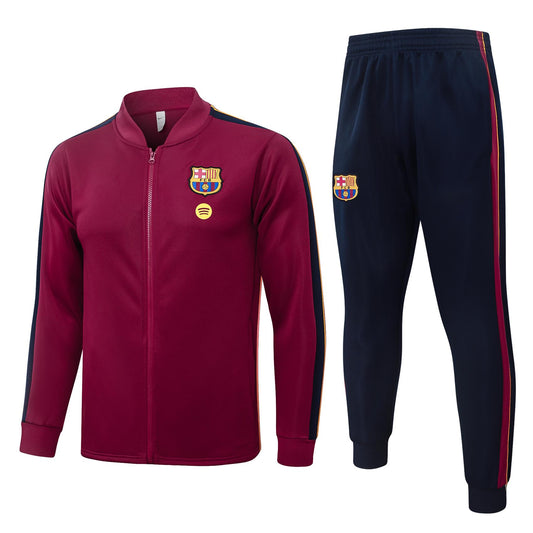 2026-27 Barcelona Jujube Full Zip Training Suit Adults Or Children