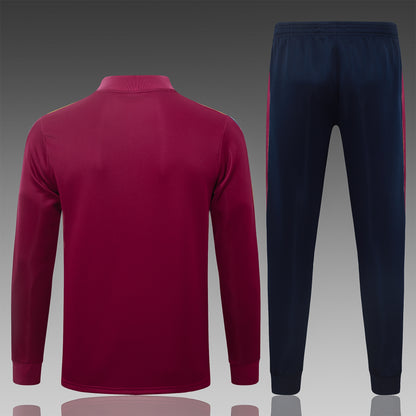 2026-27 Barcelona Jujube Full Zip Training Suit Adults Or Children