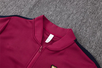 2026-27 Barcelona Jujube Full Zip Training Suit Adults Or Children