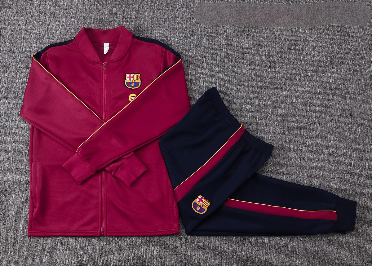 2026-27 Barcelona Jujube Full Zip Training Suit Adults Or Children
