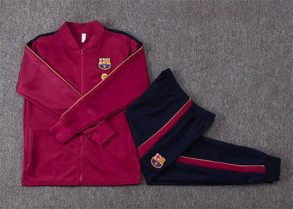 2026-27 Barcelona Jujube Full Zip Training Suit Adults Or Children