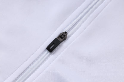 2026-27 River Plate White Full Zip Training Suit Adults Or Children