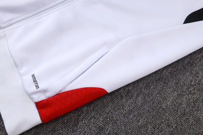 2026-27 River Plate White Full Zip Training Suit Adults Or Children