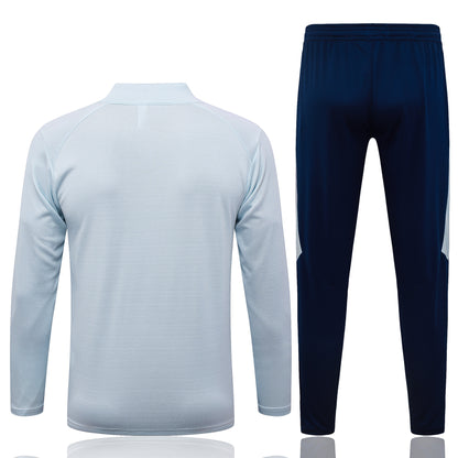 2026-27 Manchester City Light Blue Half Zip Training Suit Adults Or Children