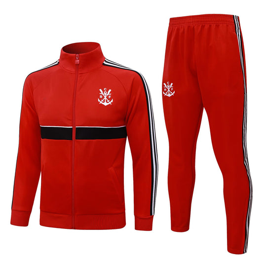 2026-27 Flamengo Red Full Zip Training Suit Adults Or Children