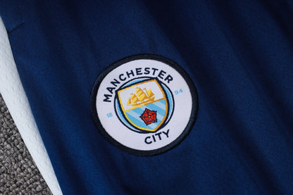 2026-27 Manchester City Light Blue Half Zip Training Suit Adults Or Children