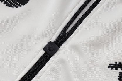 2026-27 Juventus Black White Full Zip Training Suit Adults Or Children